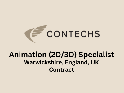 Animation (2D3D) Specialist required at Contechs