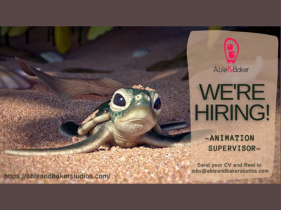 Animation Supervisor required at Able & Baker