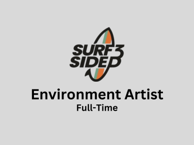 Environment Artist required at SURFSIDE 3D Studio