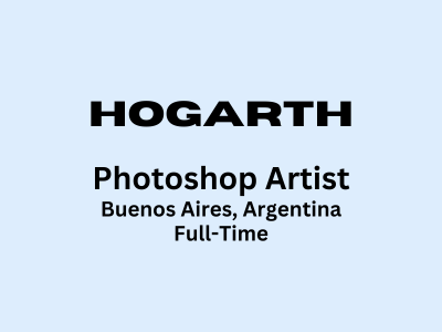Hogarth is looking for a skilled Photoshop Artist