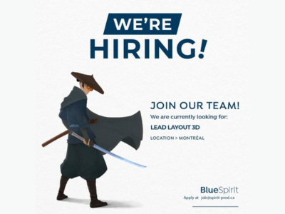 Layout Manager required at Blue Spirit Studio