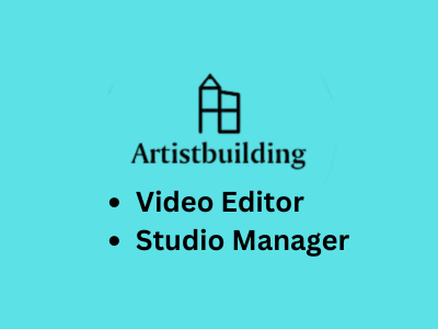 Artistbuilding is hiring for Video Editor and Studio Manager