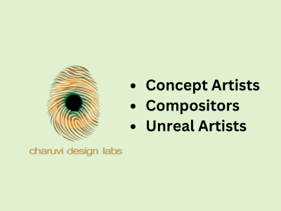 Multiple job openings at Charuvi Design Labs