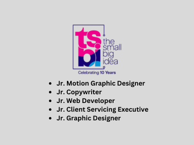 Multiple job openings at TSBI Studios