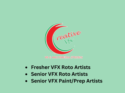 Multiple job openings for VFX artists at CREATIVE VFX