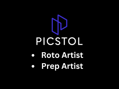 Picstol Studios is looking for Roto Artist and Prep Artist