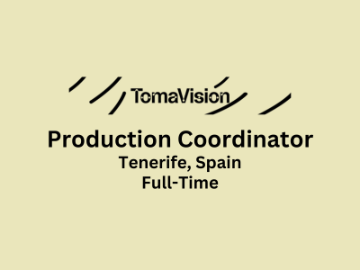 Production Coordinator required at TOMAVISION