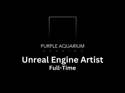 Purple Aquarium Studios is looking for an Unreal Engine Artist