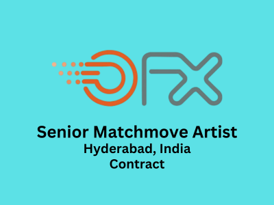 Senior Matchmove Artist required at Oscar FX