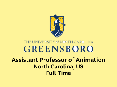 UNC Greensboro is seeking Assistant Professor of Animation