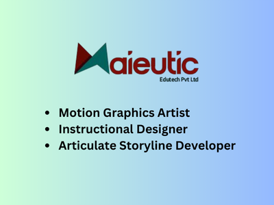 Urgent hiring open at Maieutic Edutech Pvt. Ltd.