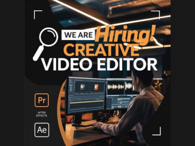 Video Editor required at Sabasoft Games Studio