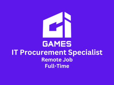 CI Games is looking for IT Procurement Specialist