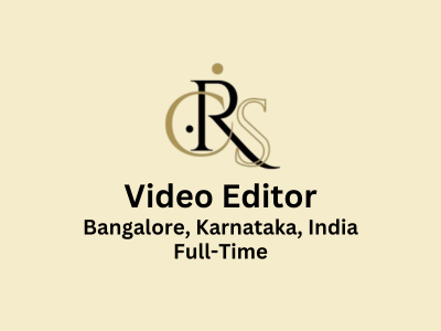 Crystal Recruitment Solutions is hiring Video Editor