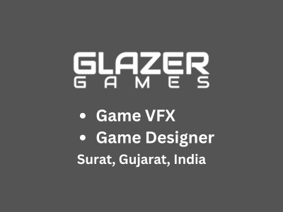 Glazer Games is looking for talented professionals