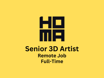 Homa is looking for Senior 3D Artist - Casual Games