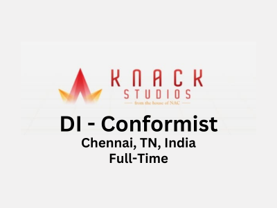Knack Studios is looking for DI - Conformist