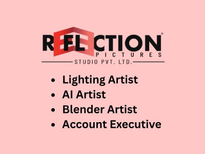 Latest job openings at Reflection Pictures Studio