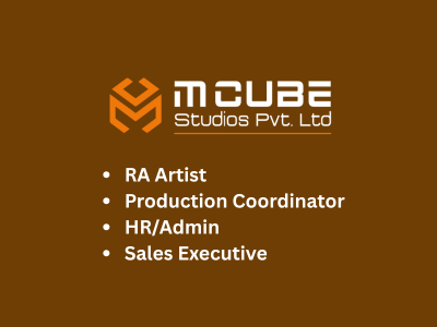 MCube Studios is looking for passionate professionals