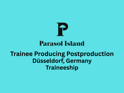 Parasol Island is hiring Trainee Producing Postproduction
