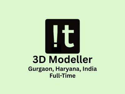 SmapIt Media is looking for experienced 3D Modeller