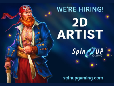 SpinUp Gaming is looking for skilled 2D Artist