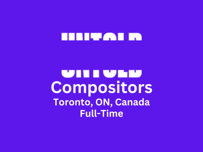 Untold Studios is looking for experienced Compositors