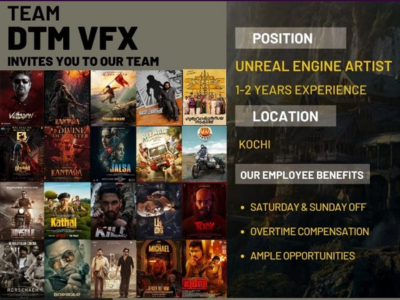 Walk-In for Unreal Engine Artist at Digital Turbo Media