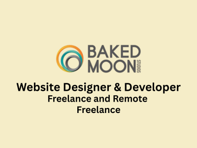 Baked Moon Studios is hiring Website Designer & Developer