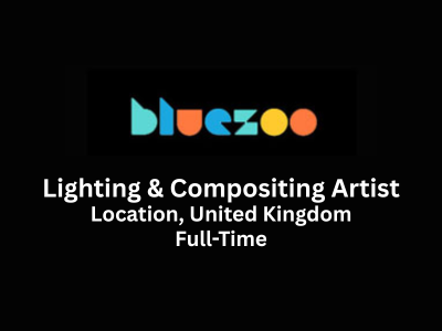 Blue Zoo is looking for Junior Lighting and Compositing Artist