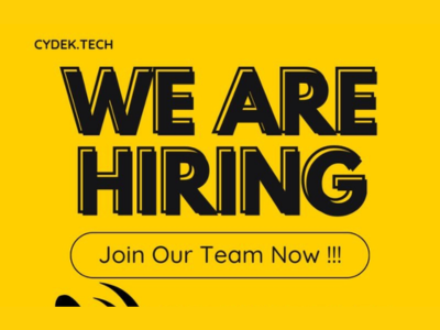 Cydek.Tech is hiring a 3D Modeler