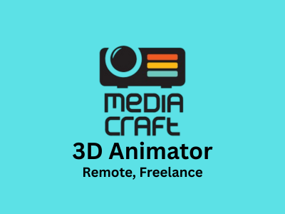 Freelance job opening for 3D Animator at MediaCraft.pl