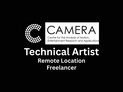 Freelancer job opening for Technical Artist at CAMERA