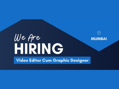 Job Opening for Video Editor Cum Graphic Designer