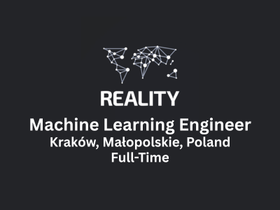 Job opening for Machine Learning Engineer at Reality