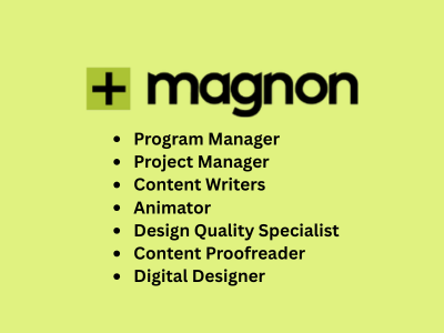 Magnon Group is hiring across multiple roles & levels!!