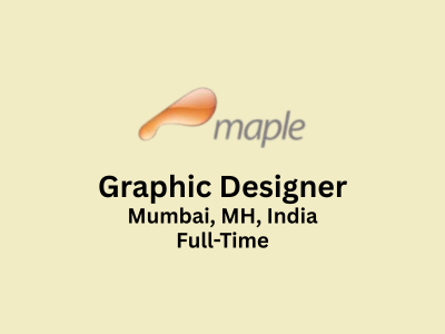 Maple Digital Technology is seeking a Graphic Designer