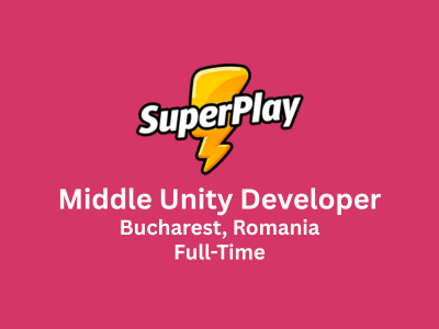 Middle Unity Developer required at SuperPlay
