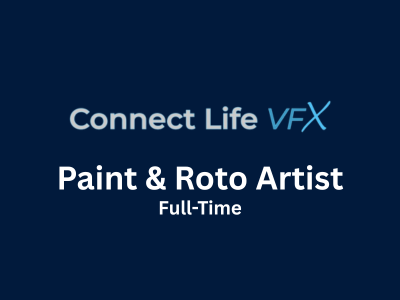 Paint & Roto Artist required at Connect Life VFX