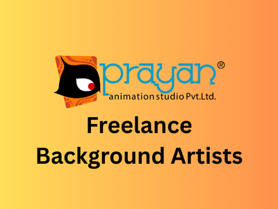 Prayan Animation Studio is hiring Freelance Background Artists