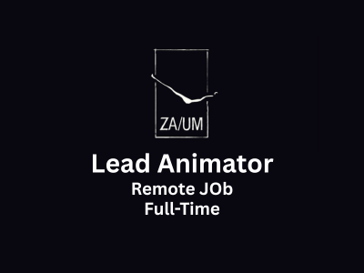 Remote job opening for Lead Animator at ZAUM