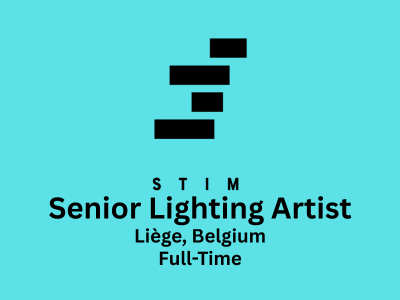 Senior Lighting Artist required at Stim Studio