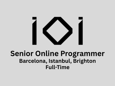 Senior Online Programmer required at IO Interactive