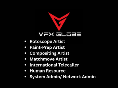 VFXGLOBE is looking for talented professionals