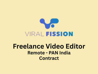 Viral Fission is hiring Freelance Video Editor