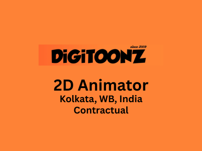 2D Animator required at Digitoonz Media & Entertainment