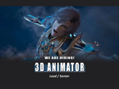 3D Animator required at Illusionist Animation Studio
