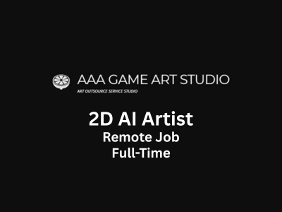 AAA Game Art Studio is looking for a 2D AI Artist