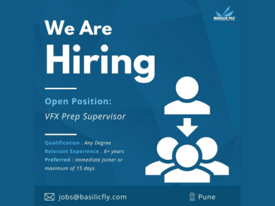 BASILIC FLY STUDIO is looking for a VFX Prep Supervisor