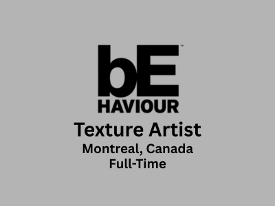 Behaviour Interactive is looking for a Texture Artist